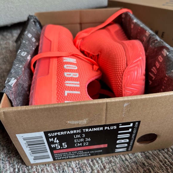 NOBULL Bright Orange Sneakers - Picture 3 of 5